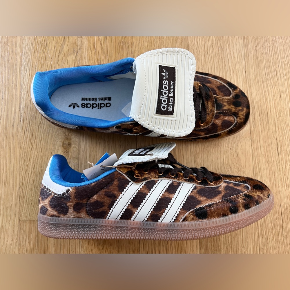 Adidas x Wales Bonner Leopard Samba Size US Men's 8 (Women’s 8.5-9) Sneakers